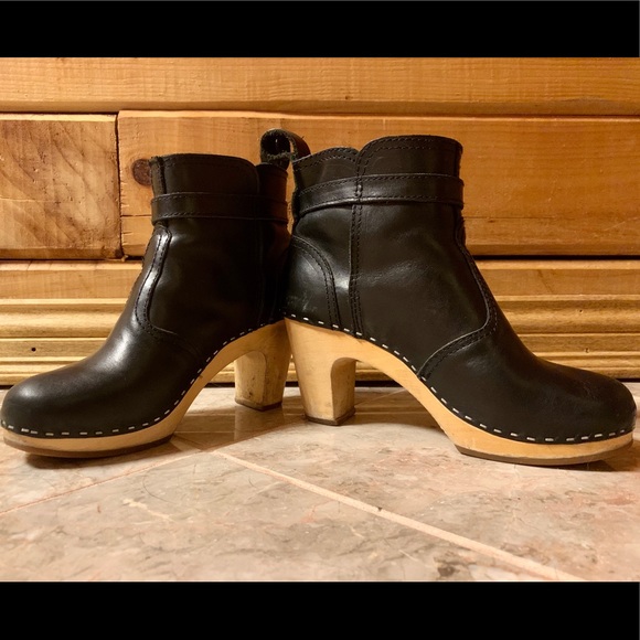 Swedish Hasbeens Jodhpur Clog Boot - Picture 2 of 6